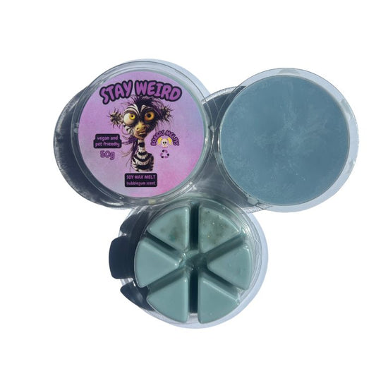 NEW Stay Weird Bubblegum Wax Melt