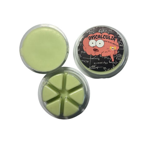 DYSCALCULIA Wax Melt Irish Cream Scent