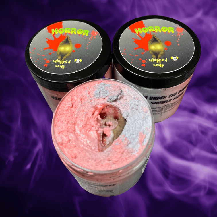 NEW! Hide Under The Blankets Whipped Soap Horror Gift