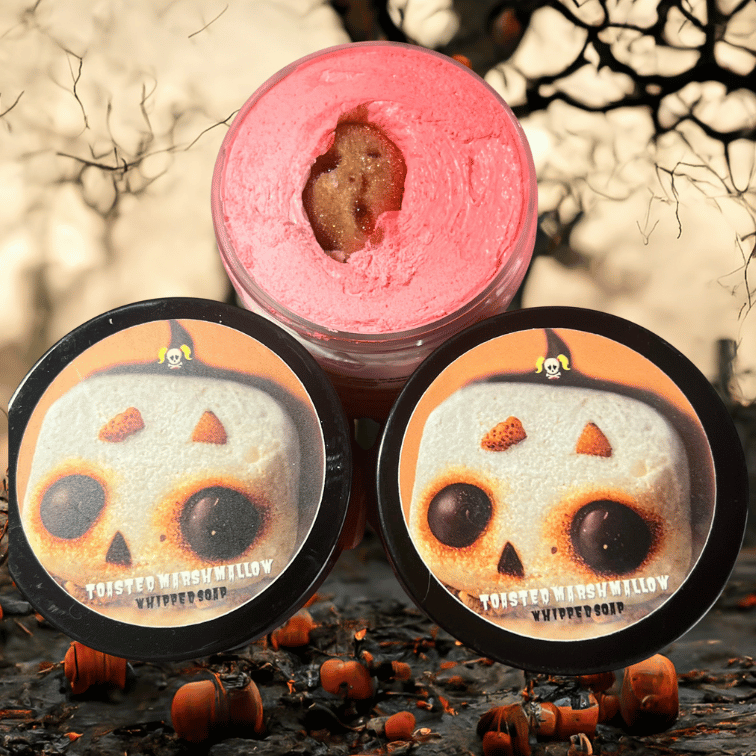 LAST RESTOCK! Toasting Marshmallow Whipped Soap Tub