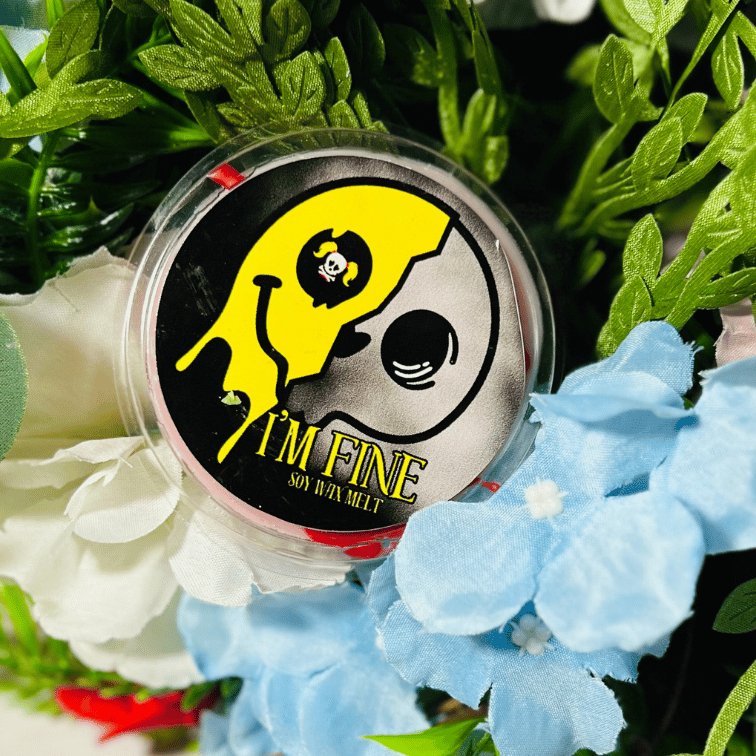 BEST SELLER! I'M FINE!! - Cola Cubes Wax Melt Clamshell - Bubbas Meltys