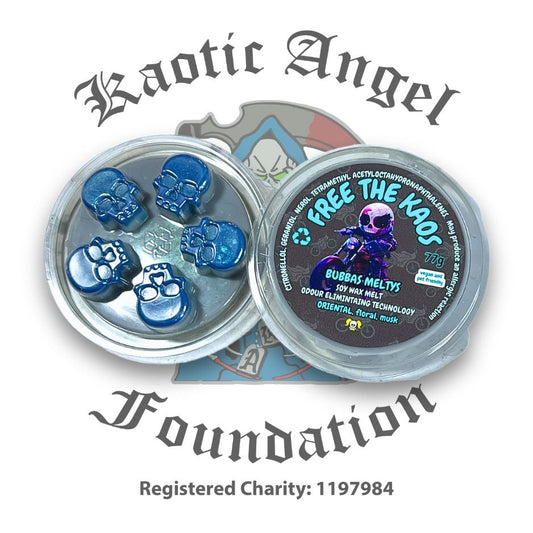 Launching Saturday! Free The Kaos - Charity Odour Eliminating Wax Melt - Bubbas Meltys