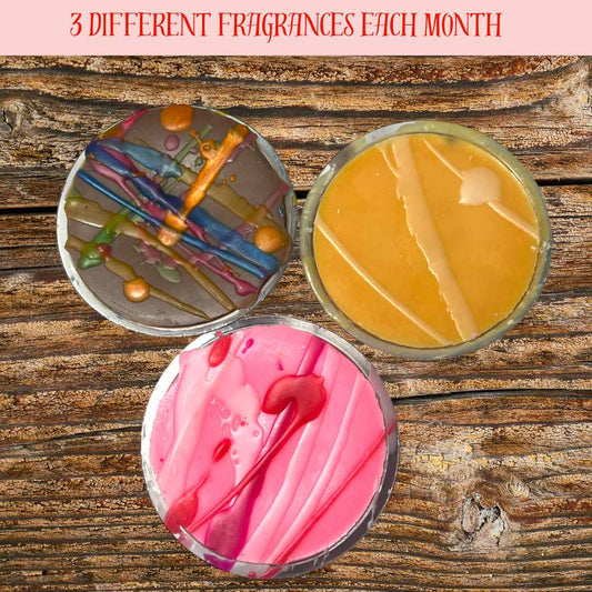 NEW! 3 Clams A Month Subscription Box - Bubbas Meltys