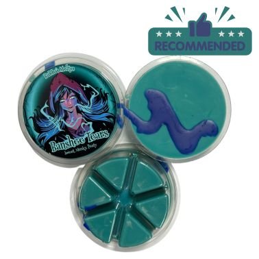 Restocked! Banshee Tears Goth Wax Melt - Bubbas Meltys