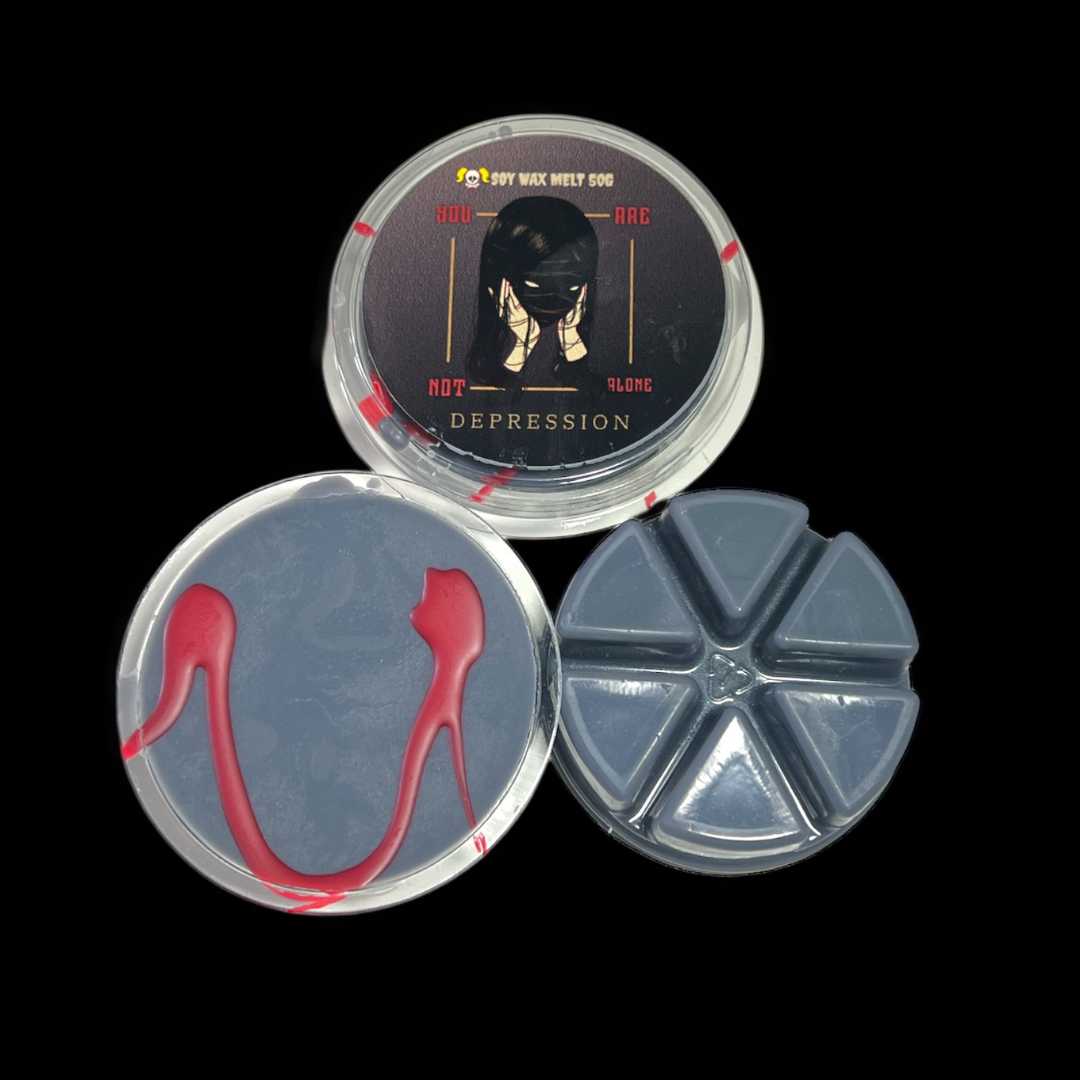 Restocked! Depression Wax Melt Black Cherry - Bubbas Meltys