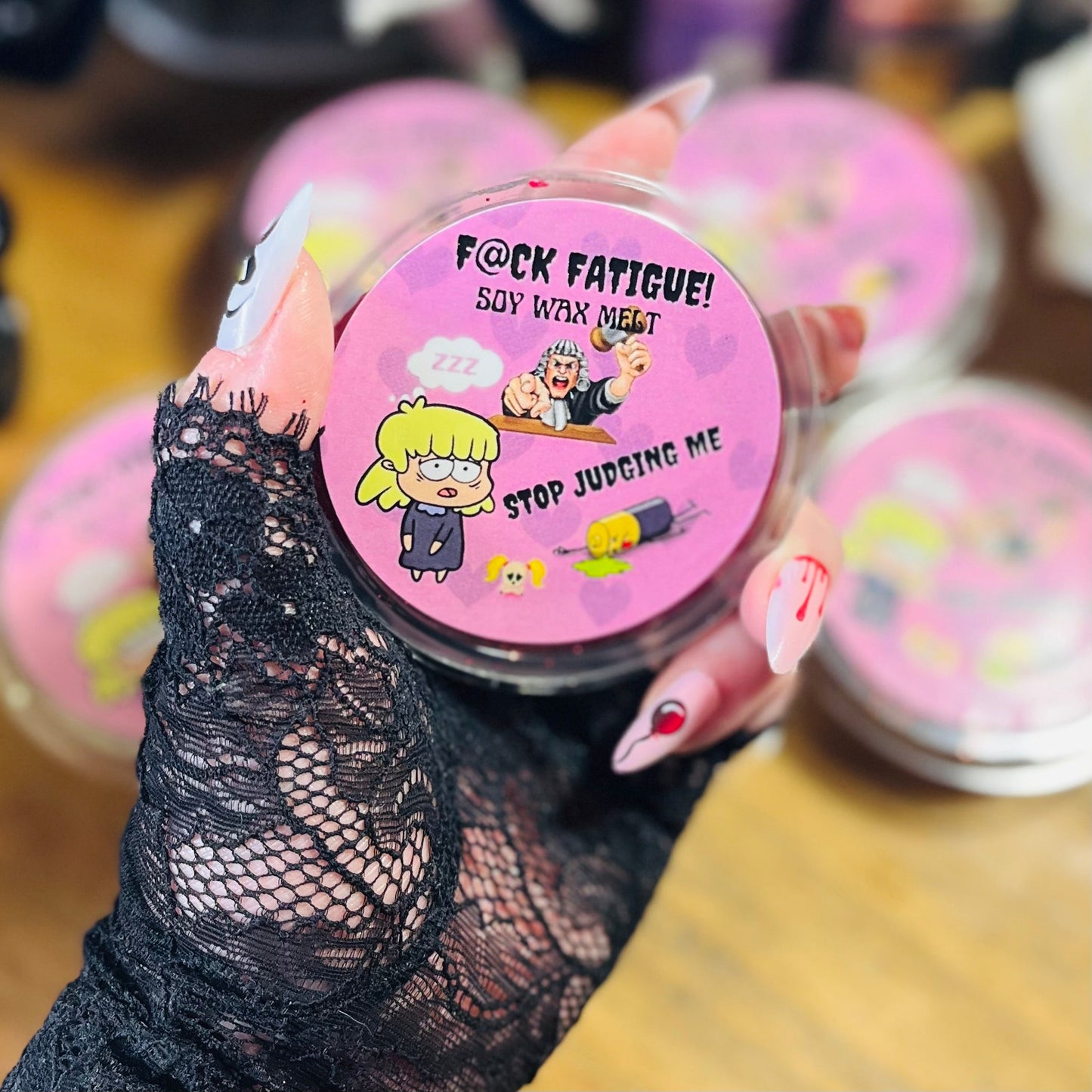 RESTOCKED! F@ck Fatigue - Coffee Scent Soy Wax Melt - Bubbas Meltys