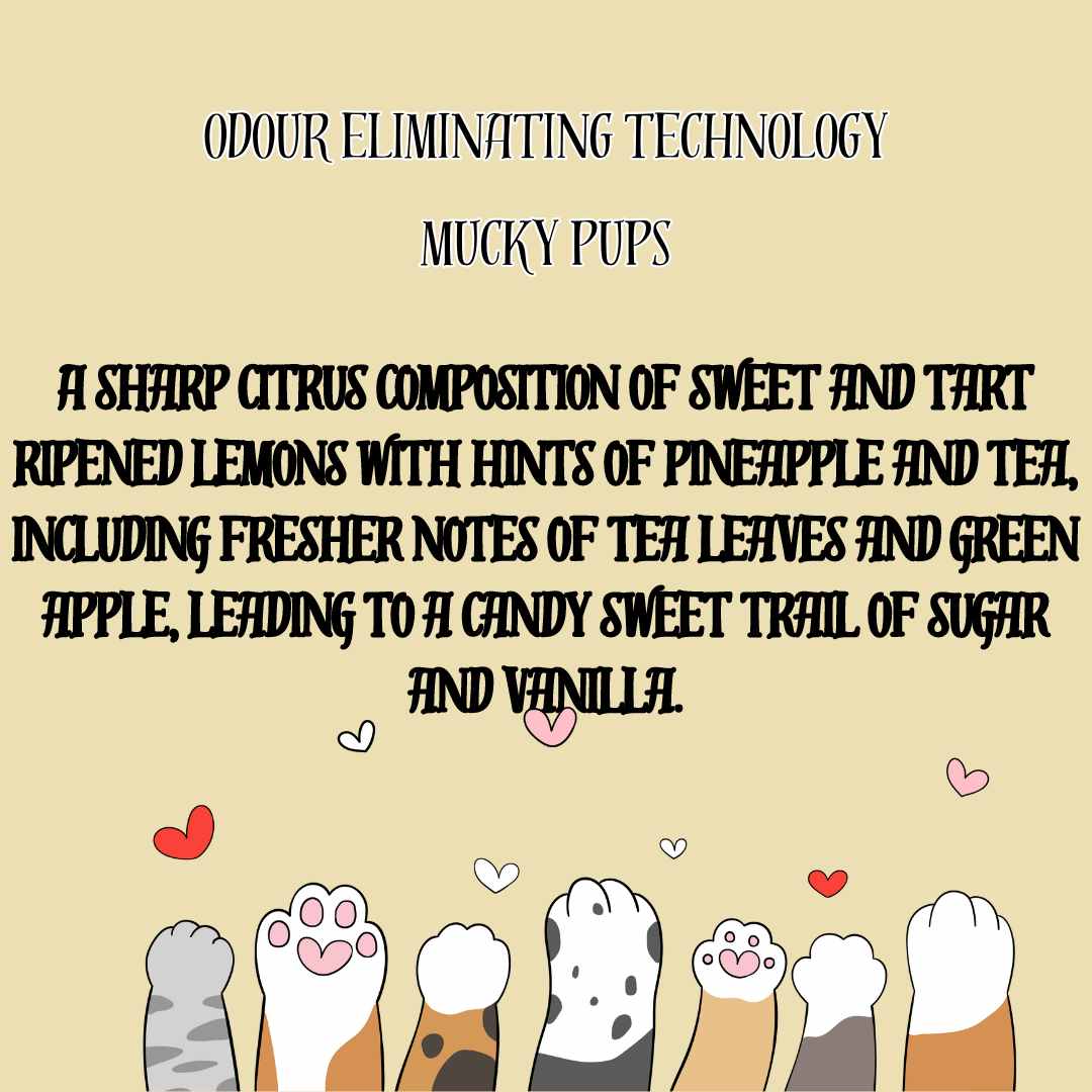 Restocked! Mucky Pups Soy Wax Melt Pet Odour Eliminating Technology - Bubbas Meltys
