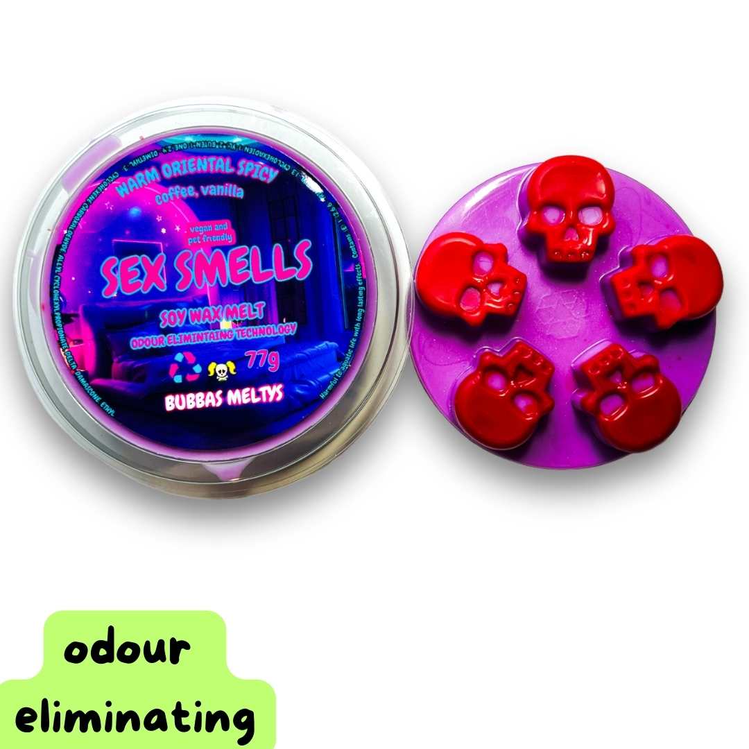 Restocked! Odour Eliminator!! Sex Smells Wax Melt XL - Bubbas Meltys