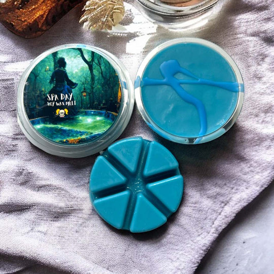 Restocked Spa Day Soy Wax melt - Bubbas Meltys