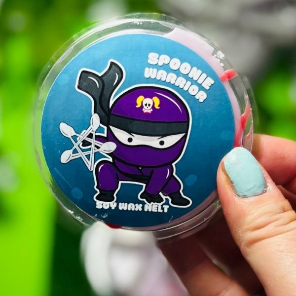 NEW! Spoonie Warrior Wax Melt Lavender and Eucalyptus