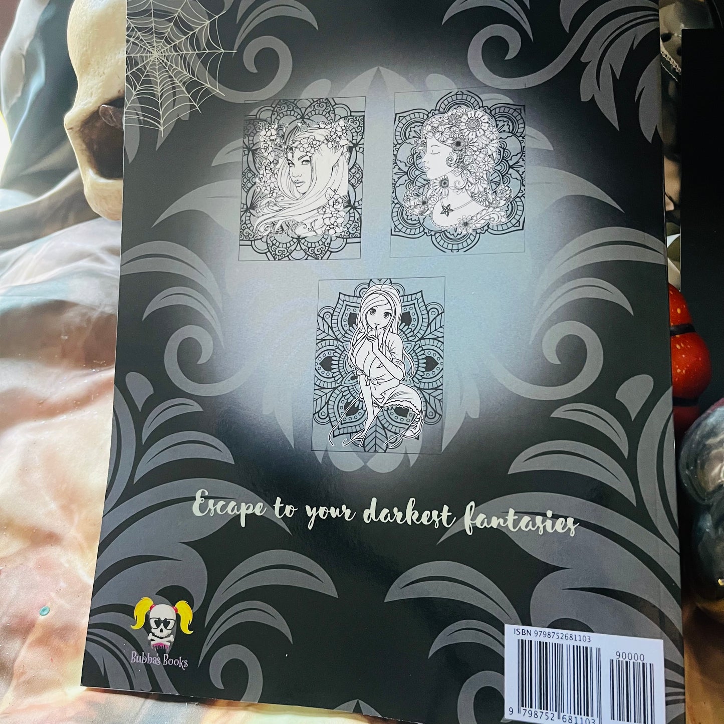 Gothic Fantasy Colouring Book for Adults