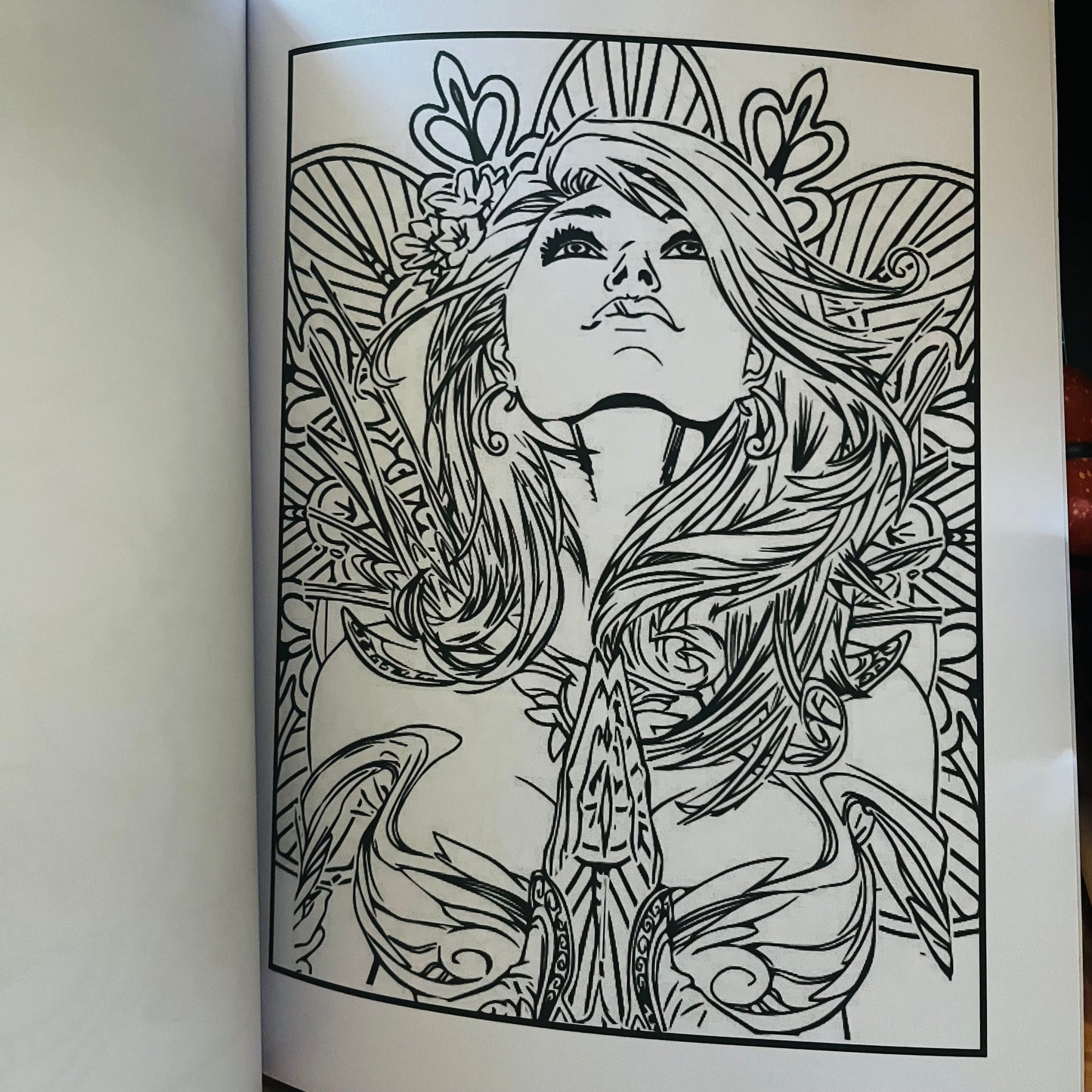 Gothic Fantasy Colouring Book for Adults
