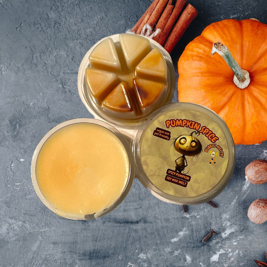 BEST SELLER Pumpkin Spice Soy Wax Melt Halloween 50g