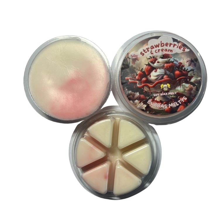 BEST SELLER! Strawberries & Cream Soy Wax Melt