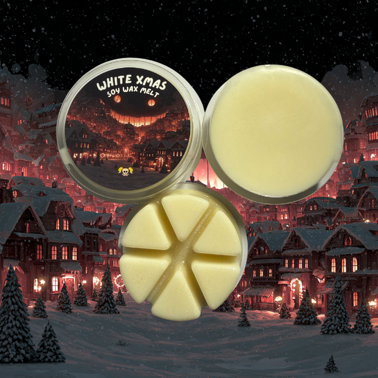 White Christmas soy wax melt