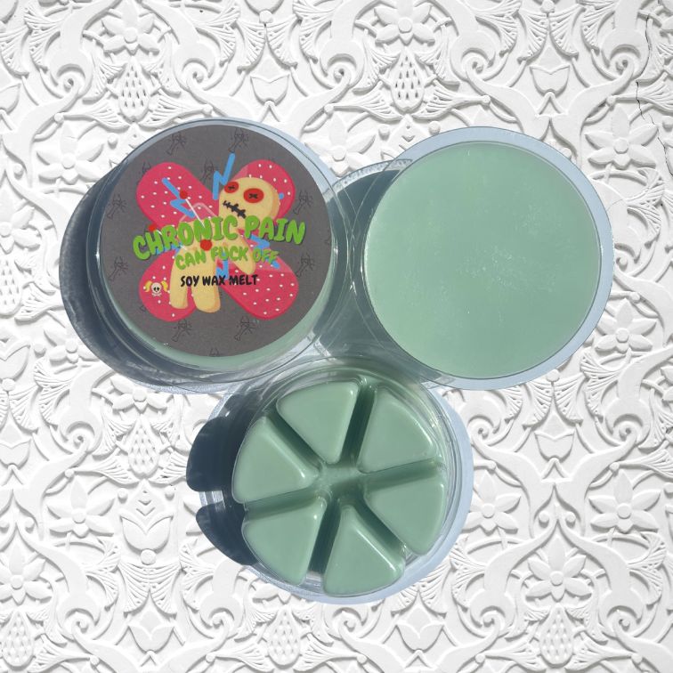 POPULAR! Chronic Pain Can F@CK OFF!  Wax Melt