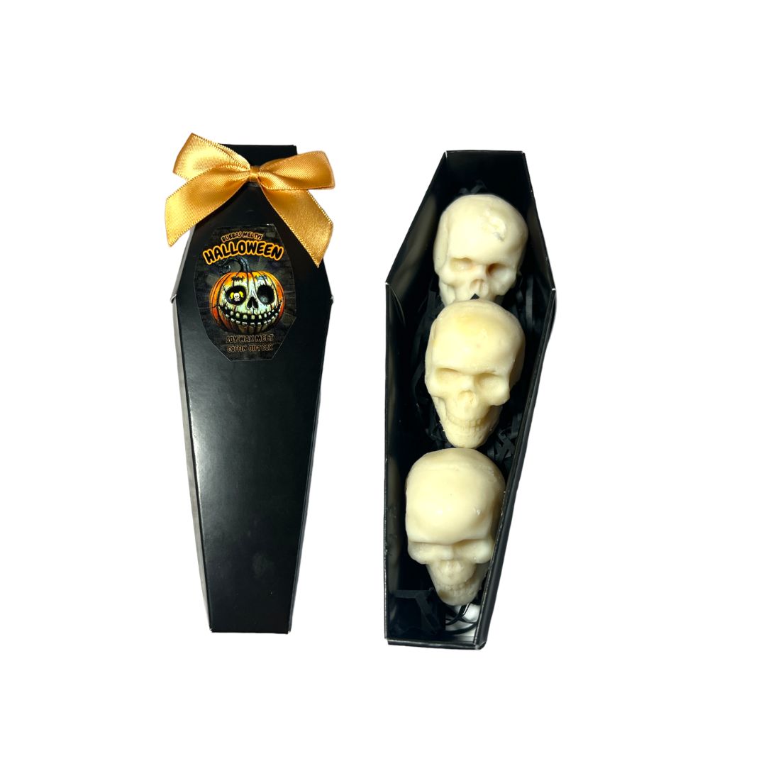 Skull Gift Box Gothic Halloween