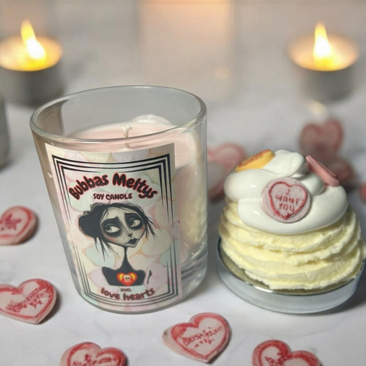 NEW Soy Love  Hearts Soy Candle Scent UK ONLY