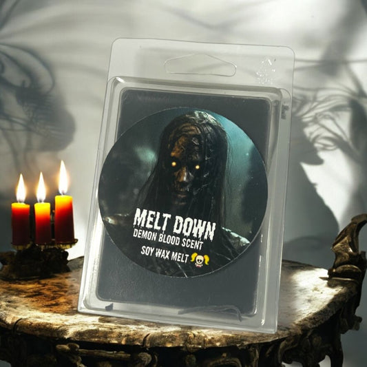 Melt Down Gothic Horror Wax Melt - Bubbas Meltys