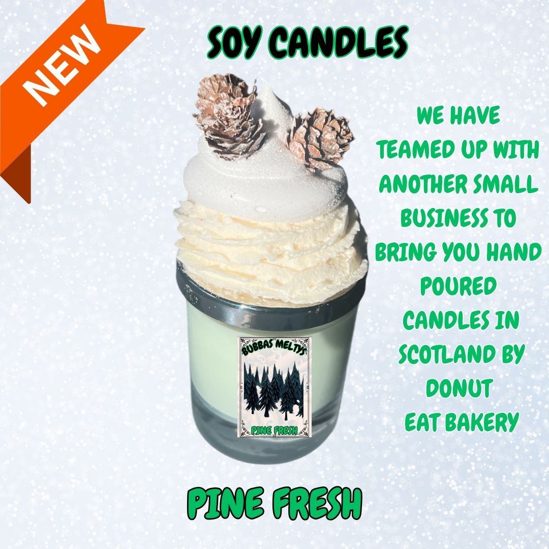 SOLD OUT Soy Candle Fresh Pine Scent