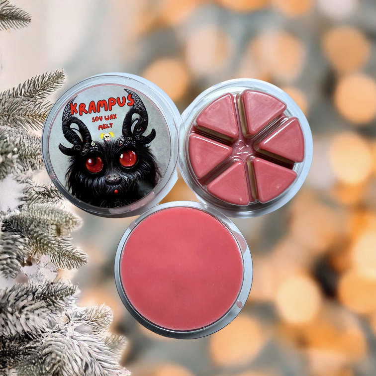 LAST TIME Krampus Wax Melt Horror