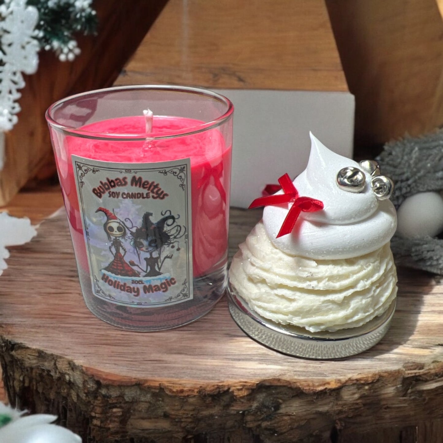 NEW Soy Candle Holiday Magic