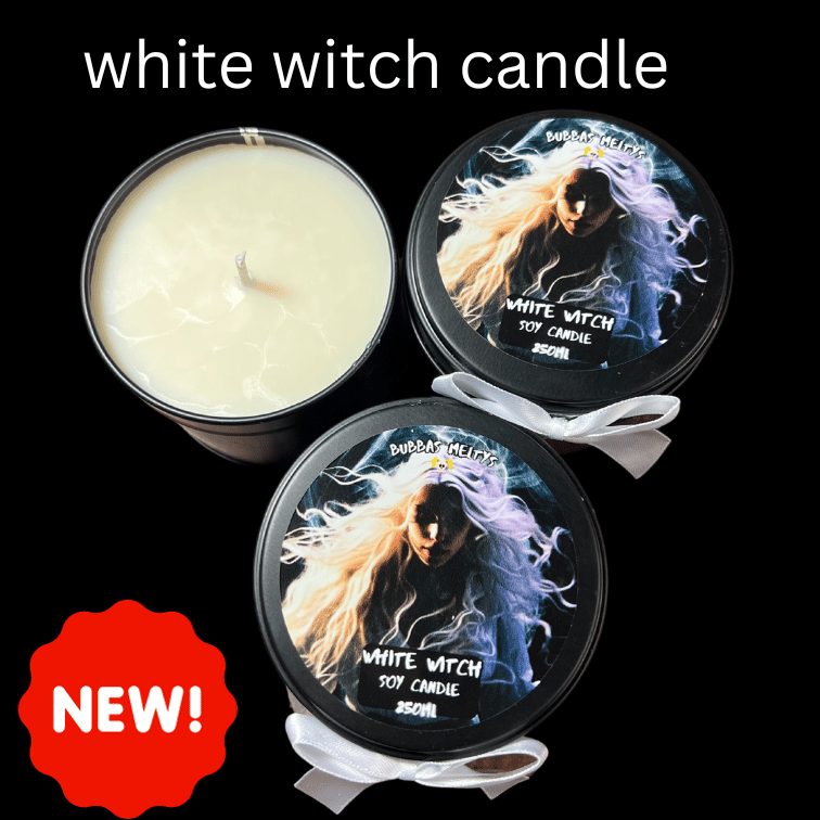 BEST SELLER! White Witch Candle Tin