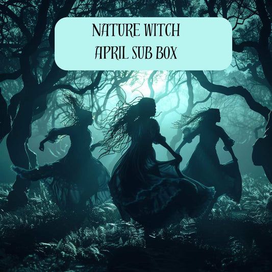APRIL Wax Melt Subscription Box Nature Witch Themed