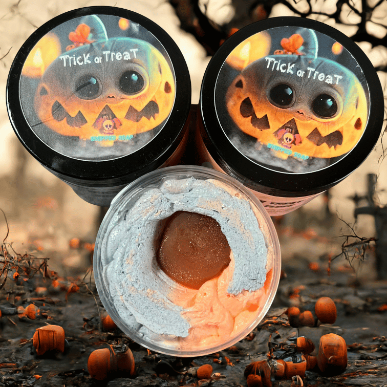 FINAL RESTOCK! Trick Or Treat Whipped Soap Tub