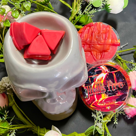 UNIQUE! Hell's Fire Clamshell Soy Wax Melt