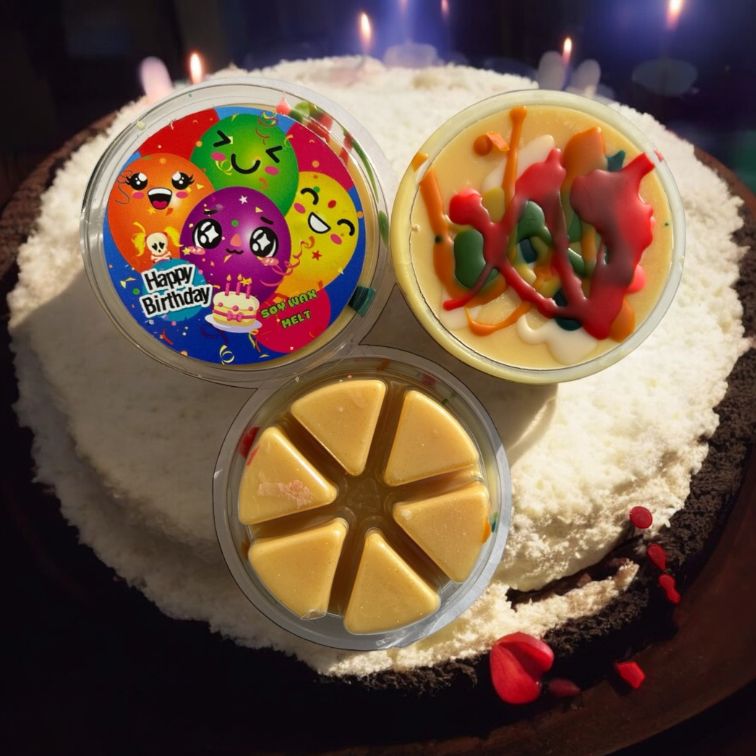 BEST SELLER Happy Birthday - Birthday Cake Wax Melt