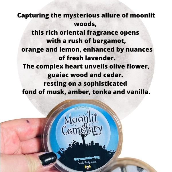 BACK SOON! Moonlit Cemetery Wax Melts - Bubbas Meltys