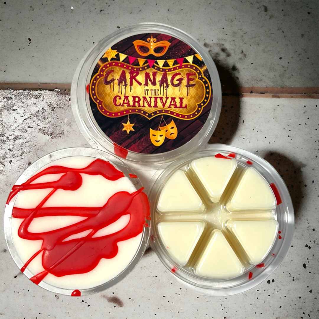Best Seller! Carnage at the Carnival Wax Melt - Bubbas Meltys