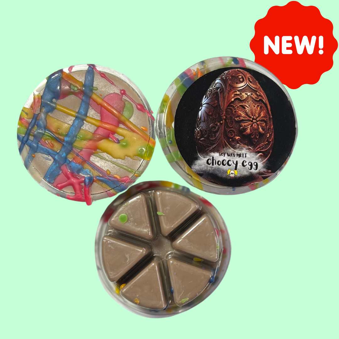 LOW STOCK! Chocolate Egg Scent - Soy Wax Melt - Easter - Bubbas Meltys