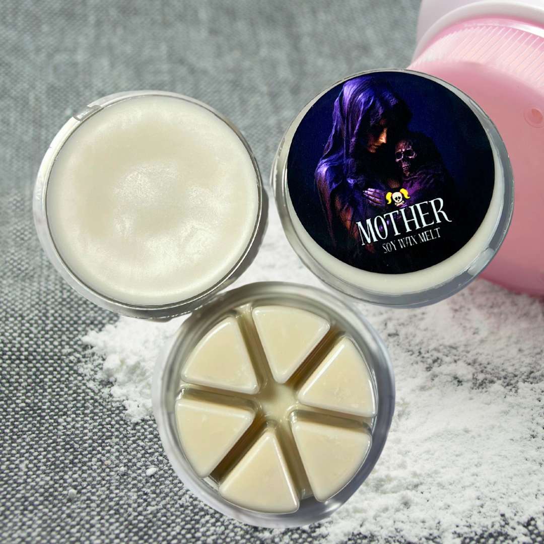 LOW STOCK! Mothers Day New Mum Gothic Soy Wax Melt - Bubbas Meltys