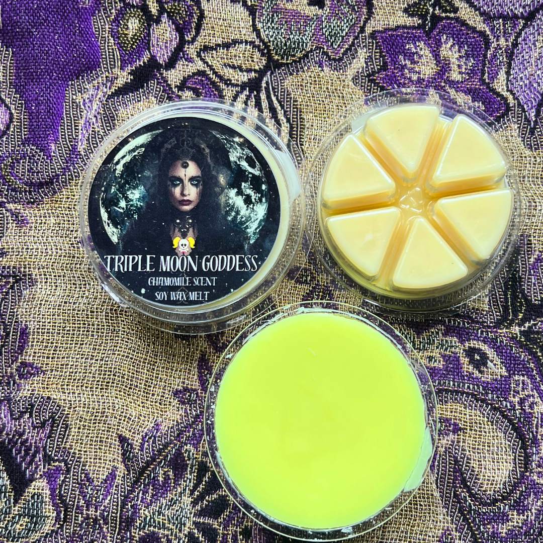NEW! Nature Witch Chamomile Scent (Triple Moon Goddess) Wax Melt - Bubbas Meltys