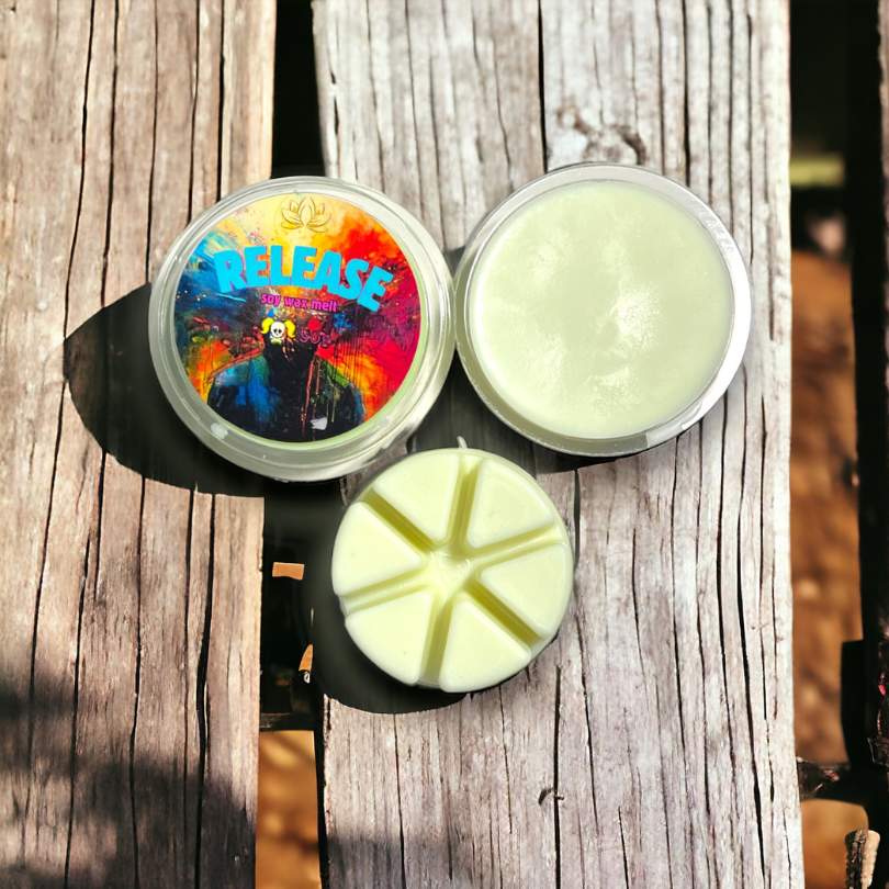 NEW! Release Wellness Soy Wax Melt - Bubbas Meltys