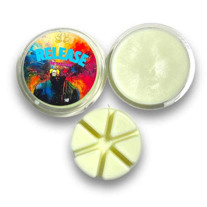 NEW! Release Wellness Soy Wax Melt - Bubbas Meltys