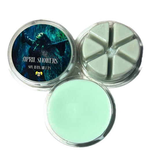 Restocked! April Showers Wax melt Nature Witch Water Element - Bubbas Meltys