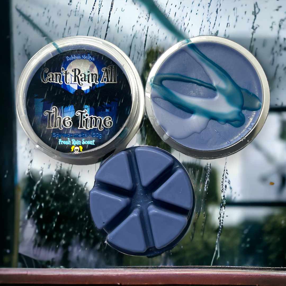 Restocked! Can't Rain All The Time Wax Melt - Bubbas Meltys