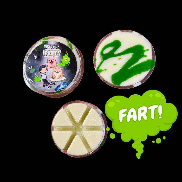 Restocked! CLEANING! In Case Of Fart Wax Melt - Bubbas Meltys