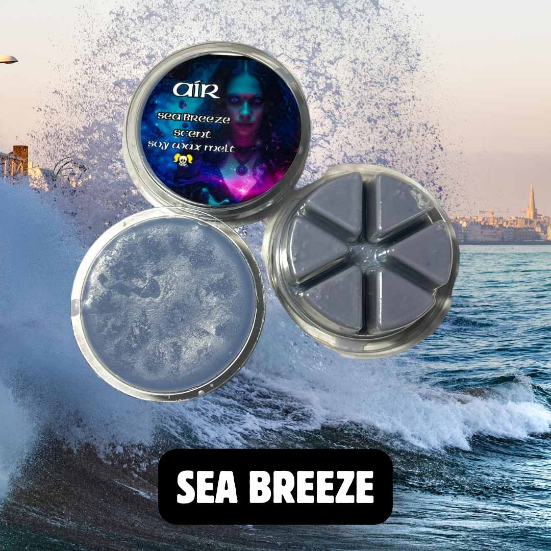 Restocked! Nature Witch Sea Breeze Scent (Air) Wax Melt - Bubbas Meltys
