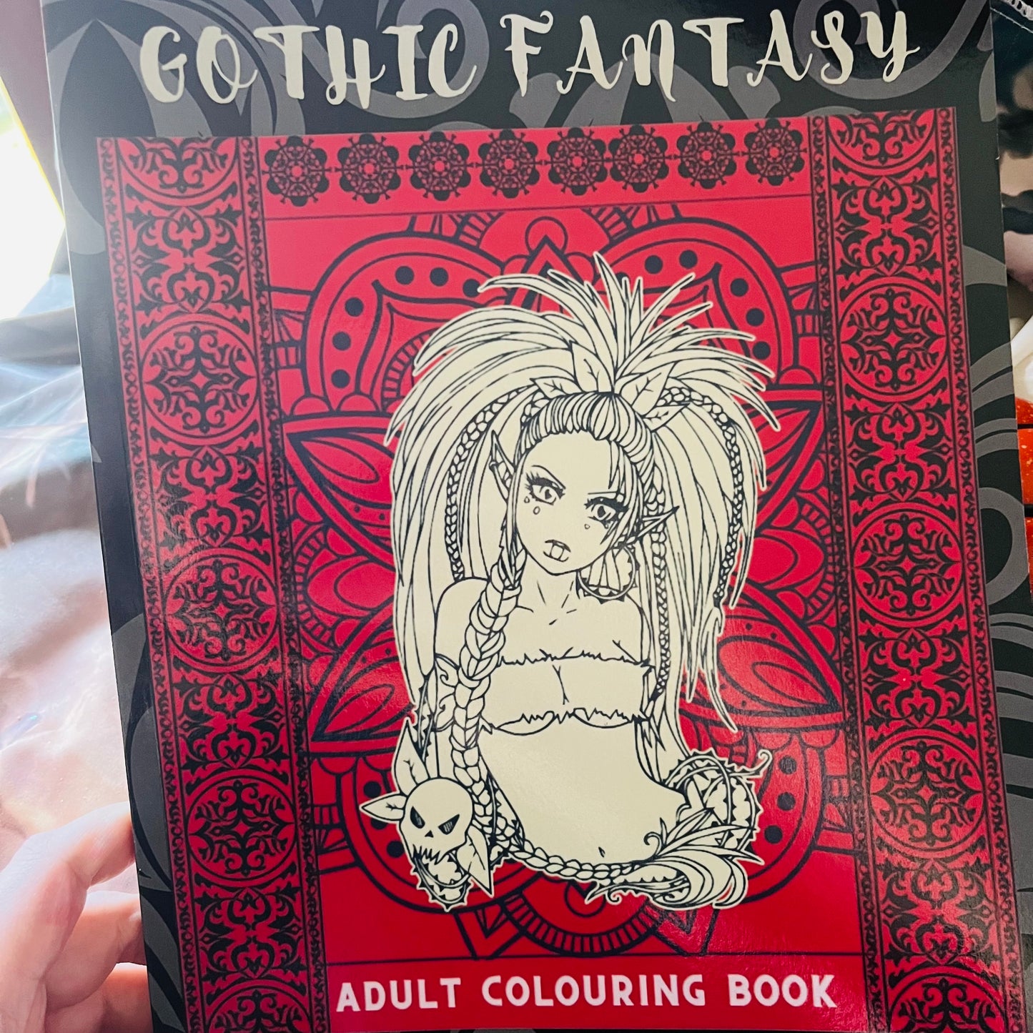Gothic Fantasy Colouring Book for Adults