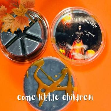 NEW! Come Little Children Clam Goth Halloween